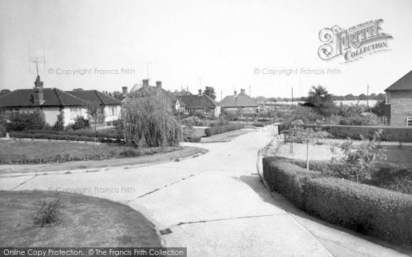 Photo of Haverhill, Hill Crescent c.1955