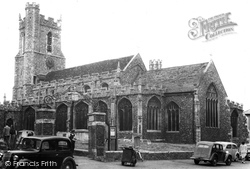 St Mary's Church c.1955, Haverhill