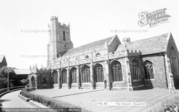 Photo of Haverhill, The Church c.1965