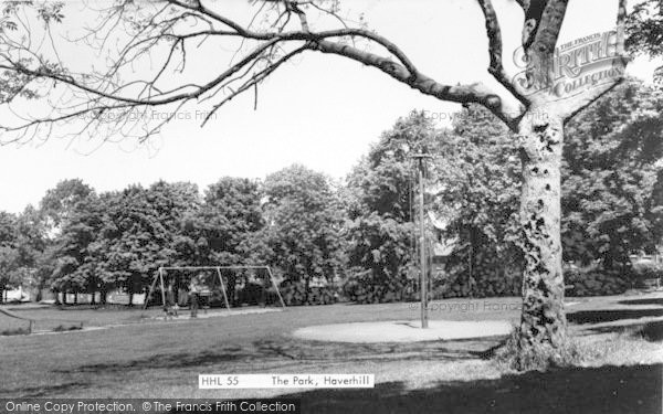 Photo of Haverhill, The Park c.1965
