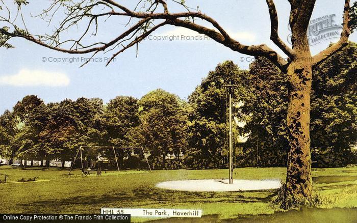Photo of Haverhill, The Park c.1965