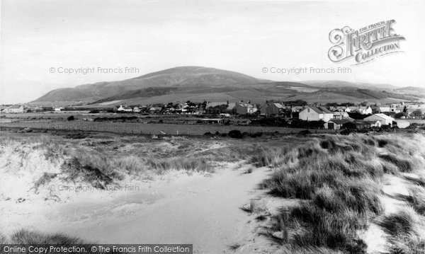 Photo of Haverigg, Black Combe From The Sand Dunes c.1960