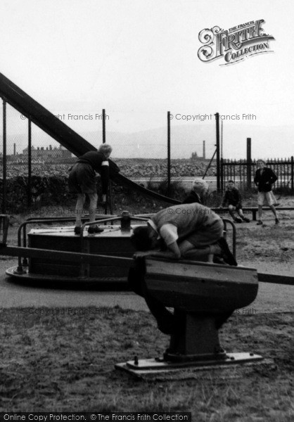 Photo of Haverigg, Children Playing In The Playground c.1955