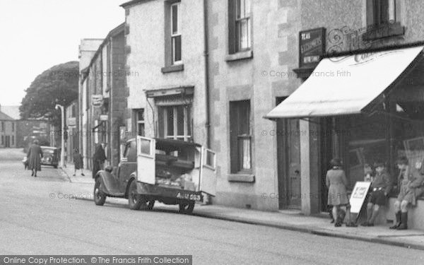 Photo of Haverigg, Delivery In Main Street c.1950