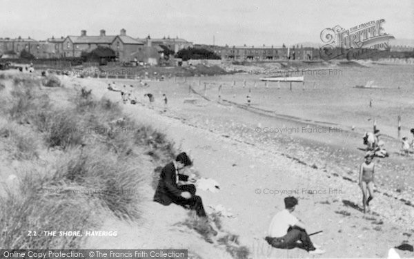 Photo of Haverigg, The Shore c.1950