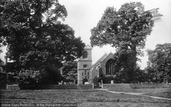 Photo of Havering Atte Bower, St John's Church 1908