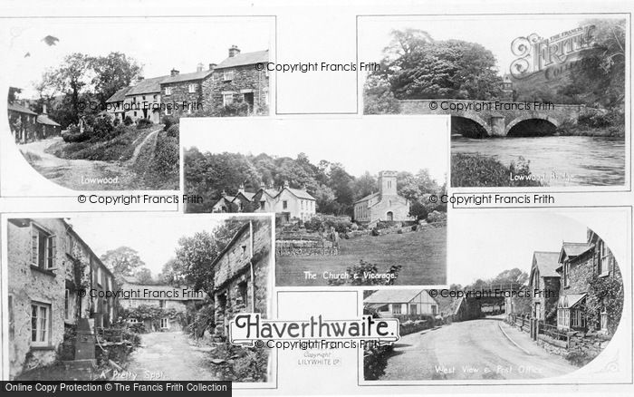 Photo of Haverthwaite, Composite c.1935
