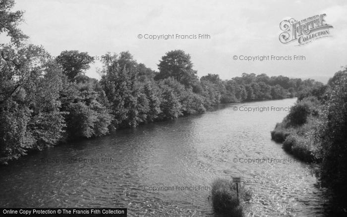 Photo of Haverthwaite, The River Leven 1958