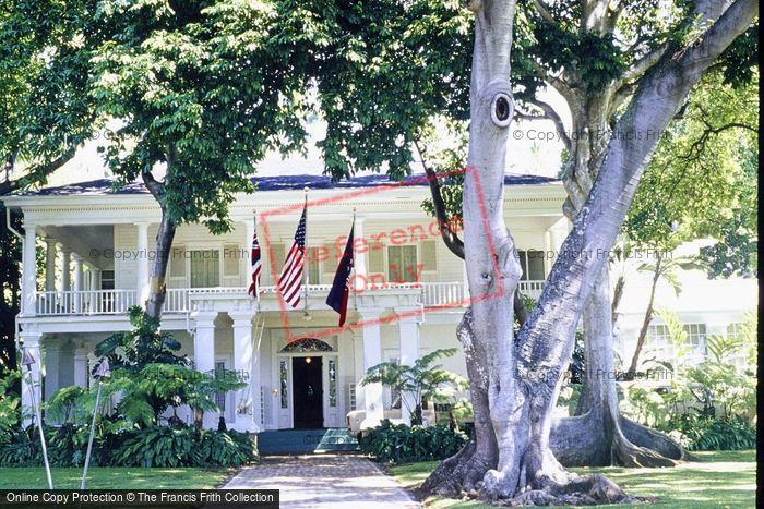 Photo of Hawaii, Governors Residence 1982