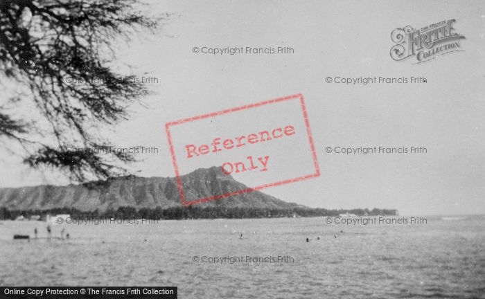 Photo of Hawaii, Honolulu, Diamond Head c.1935