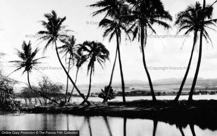Photo of Hawaii, Honolulu, Reflections c.1935
