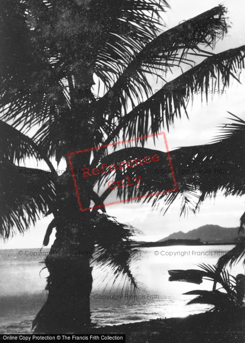 Photo of Hawaii, Honolulu, Sunset c.1935