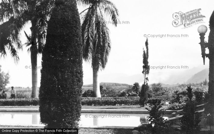 Photo of Hawaii, Laie Hawaii Temple, Garden c.1935