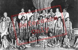 Waialae, Hula Dancers And Musicians c.1935, Hawaii