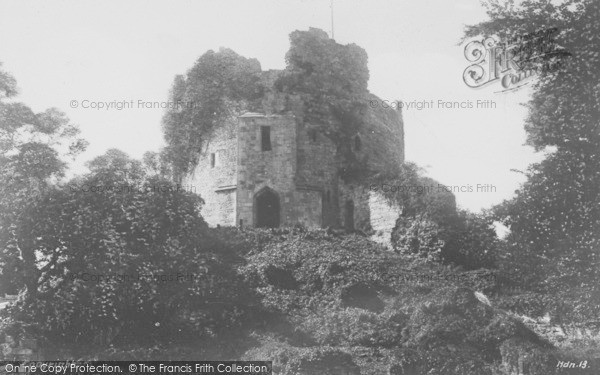 Photo of Hawarden, Castle, The Old Tower c.1935