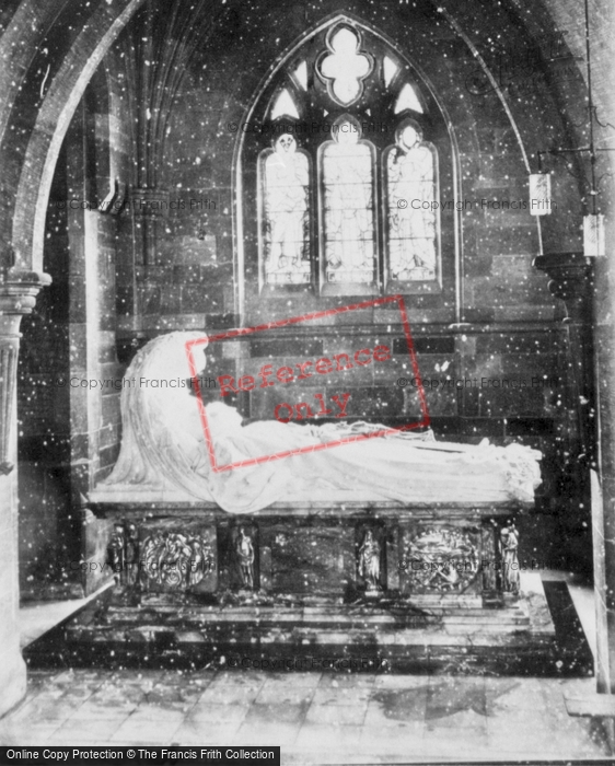 Photo of Hawarden, Church Interior, The Gladstone Memorial c.1890