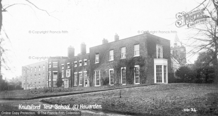 Photo of Hawarden, Knutsford Test School c.1935