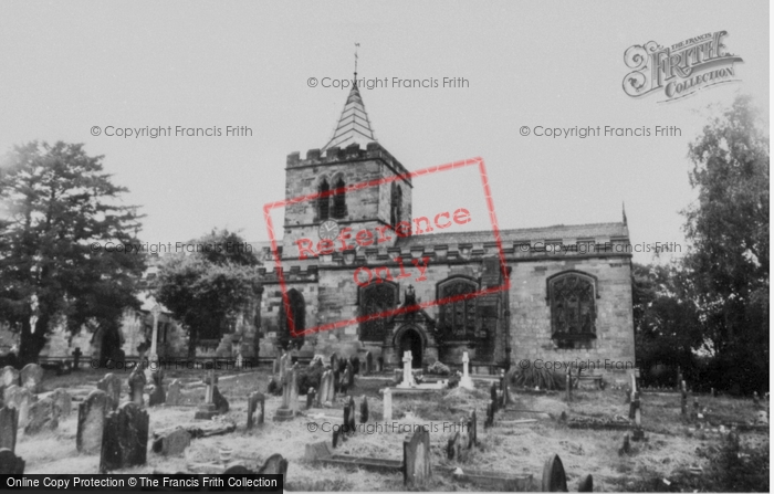 Photo of Hawarden, St Deiniol's Church c.1955