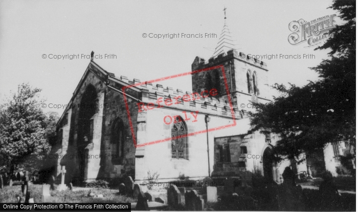 Photo of Hawarden, St Deiniol's Church c.1955