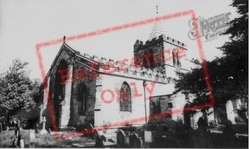 St Deiniol's Church c.1955, Hawarden