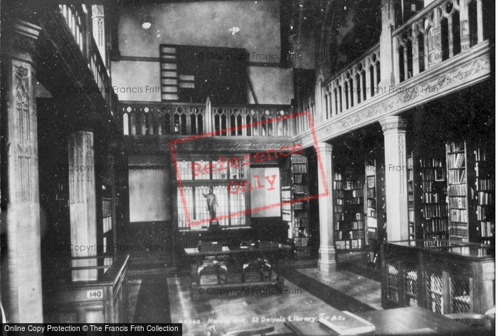Photo of Hawarden, St Deiniol's Library 1903