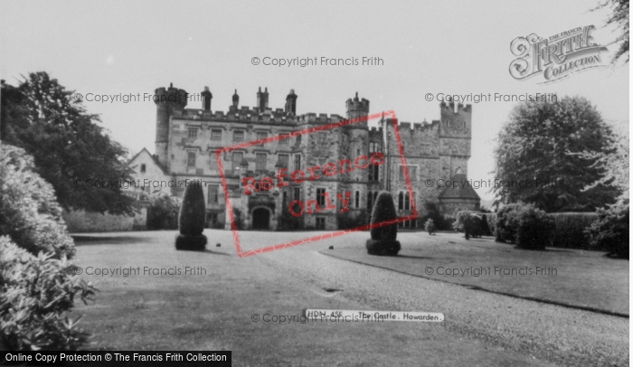 Photo of Hawarden, The Castle c.1955