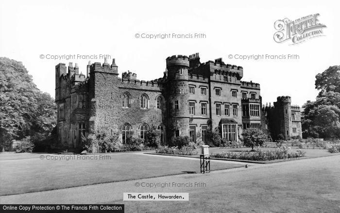 Photo of Hawarden, The Castle c.1955