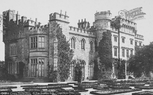 Photo of Hawarden, The Castle, South West 1888
