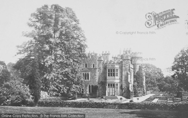 Photo of Hawarden, The Castle, West 1888