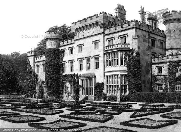 Photo of Hawarden, The Castle, West Front 1888