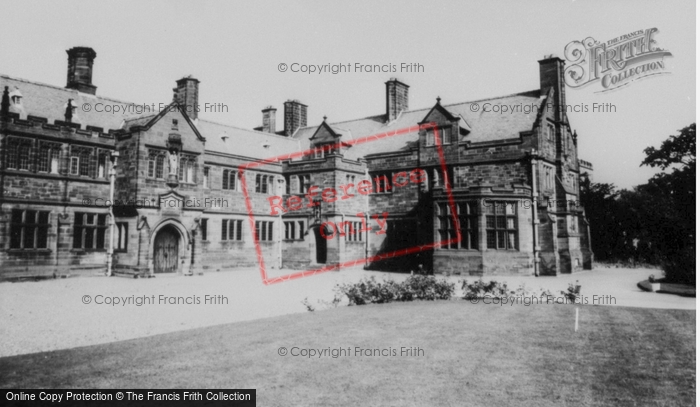 Photo of Hawarden, The Library c.1960