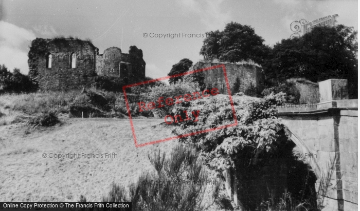 Photo of Hawarden, The Old Castle c.1955