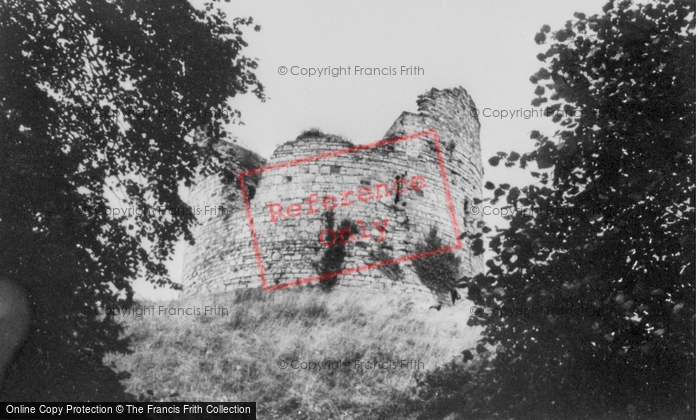 Photo of Hawarden, The Old Castle c.1955