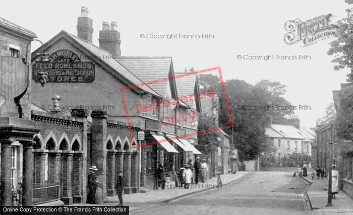 Photo of Hawarden, The Village Stores 1903