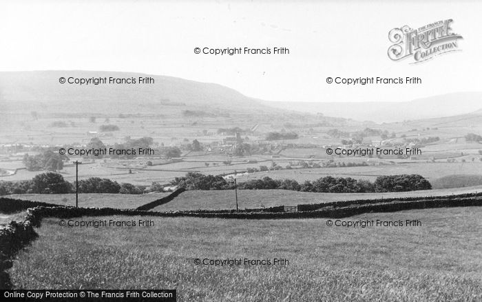 Photo of Hawes, From Muker Road c.1955