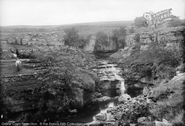 Photo of Hawes, Hell Ghyll 1911