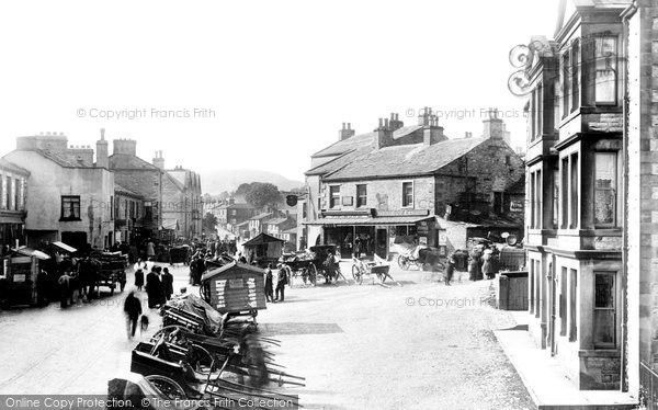 Photo of Hawes, Market Day 1908