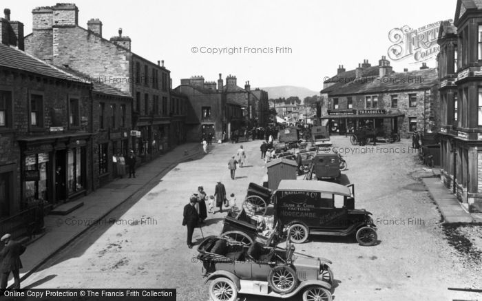 Photo of Hawes, Market Place 1924