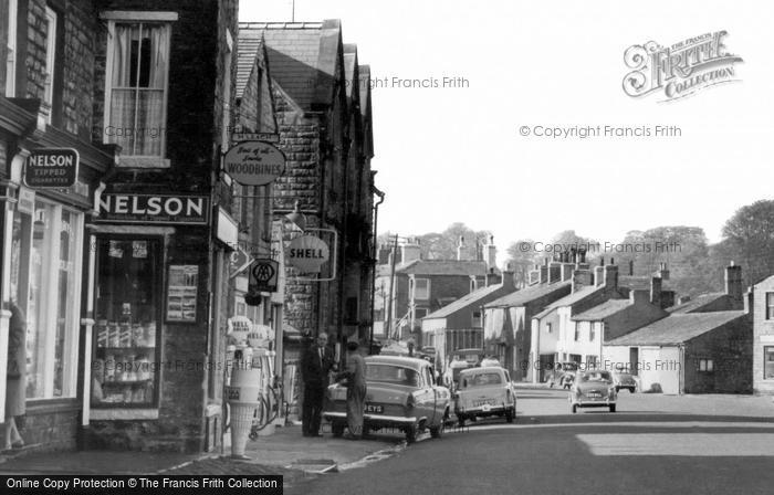 Photo of Hawes, Market Place, Filling Station c.1965