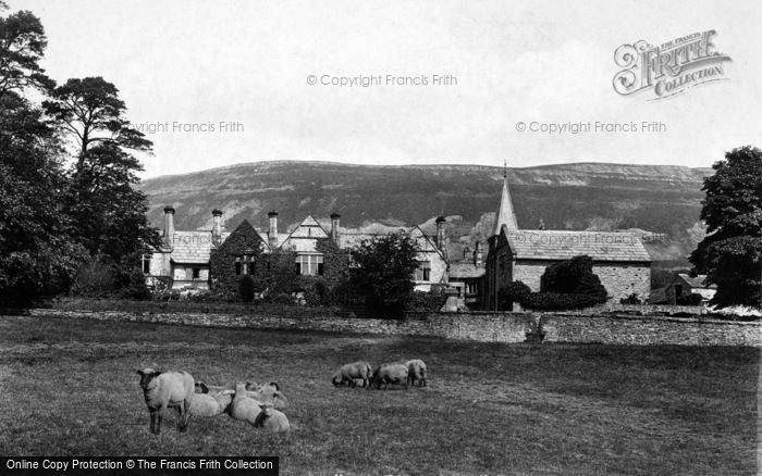 Photo of Hawes, Sheep At Simonstone Hall 1900