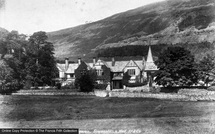 Photo of Hawes, Simonstone Hall 1900