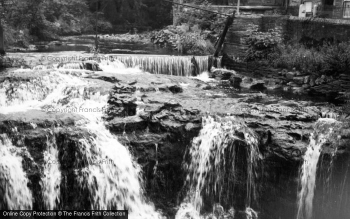 Photo of Hawes, The Falls c.1955