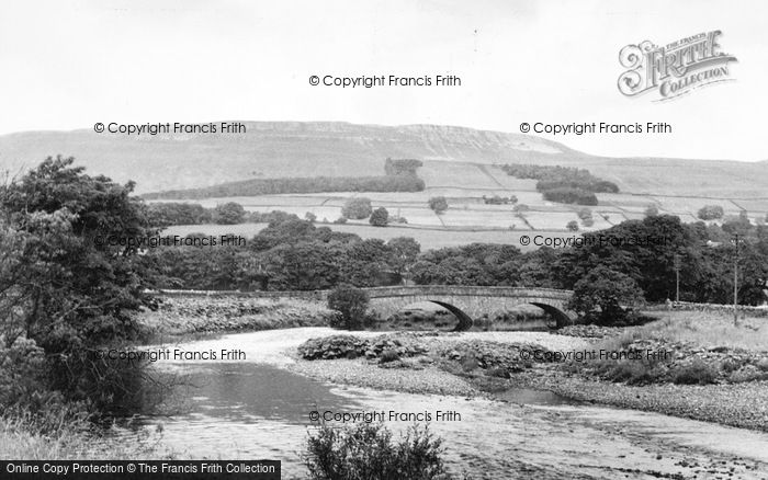 Photo of Hawes, The River c.1955