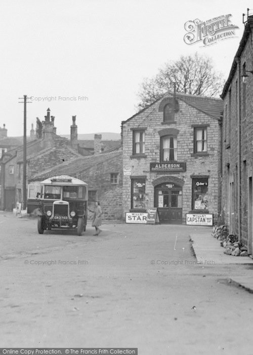 Photo of Hawes, Town End, Catching The Bus c.1932