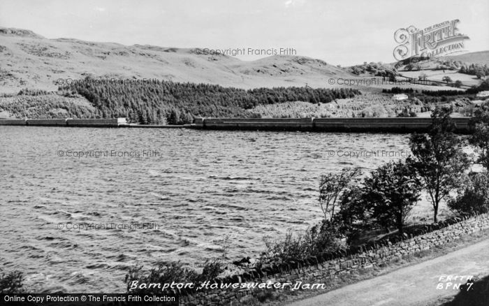 Photo of Haweswater, Dam c.1955