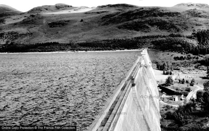 Photo of Haweswater, Haweswater Dam c.1960