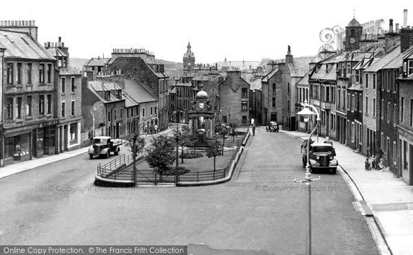 Photo of Hawick, Drumlanrig Square c.1955