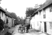 Church And Village 1892, Hawkchurch
