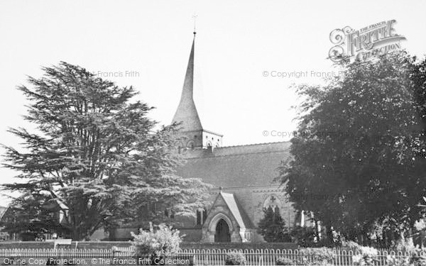 Photo of Hawkhurst, All Saints Church c.1955