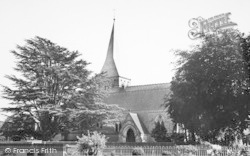 All Saints Church c.1955, Hawkhurst